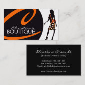 Mode-Visitenkarte Visitenkarte (Vorne/Hinten)