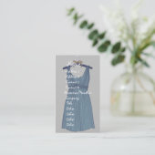 Mode-Visitenkarte Visitenkarte (Stehend Vorderseite)