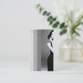 Mode-Visitenkarte Visitenkarte (Stehend Vorderseite)