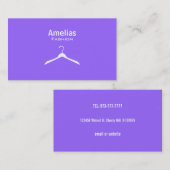 Mode-Visitenkarten Visitenkarte (Vorne/Hinten)