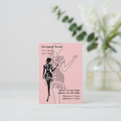 Mode-Visitenkarten Visitenkarte (Stehend Vorderseite)