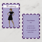 Mode Visitenkarten Visitenkarte (Vorne/Hinten)