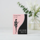 Mode-Visitenkarten Visitenkarte (Stehend Vorderseite)