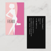 Mode-Visitenkarten Visitenkarte (Vorne/Hinten)