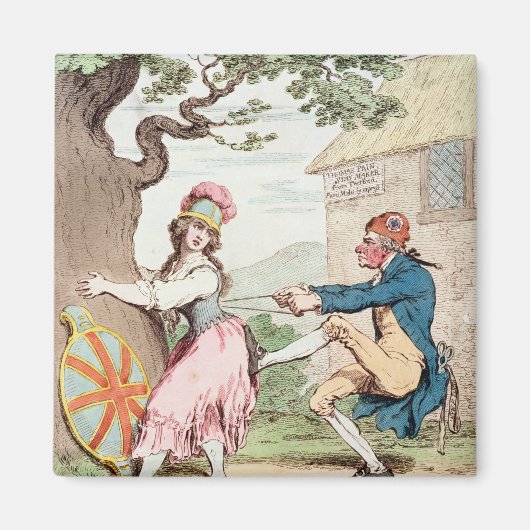 Mode vor Leichtigkeit oder eine gute Verfassung .. Magnet (Vorne)