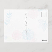 Mode voraus postkarte (Rückseite)