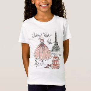 Mode-Wochen-Art wilden Apples   Paris T-Shirt