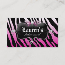 Mode Zebra Juwelier Modernes Rosa