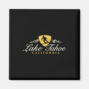 Modeartikel Lake Tahoe Kalifornien Schneebedeckter Magnet