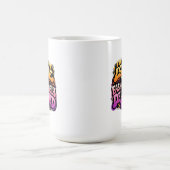 Modebewusst Verzögerte Lustige Typografie Kaffeetasse (Mittel)