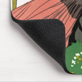 Modebewusste Liebende Mousepad (Ecke)