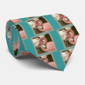Modebewusster Flamingo Krawatte (Gerollt)