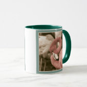 Modebewusster Flamingo Tasse (VorderseiteRechts)
