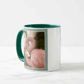 Modebewusster Flamingo Tasse (Vorderseite Links)