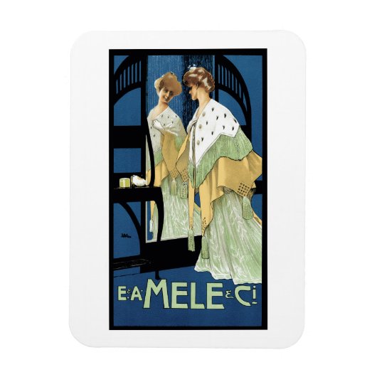 Modebewusster Spiegelblick Magnet (Vertikal)