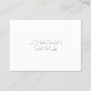 Modebewusstes Sleek Design Modernes, Berufliches S Visitenkarte