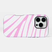 Modebewusstes Zebra Print Design iPhone Hülle (Rückseite (Horizontal))