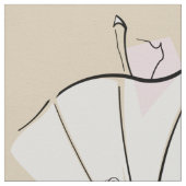 Modebrille Neutrale Gruppe Multi große Muster Stoff (Nahaufnahme)