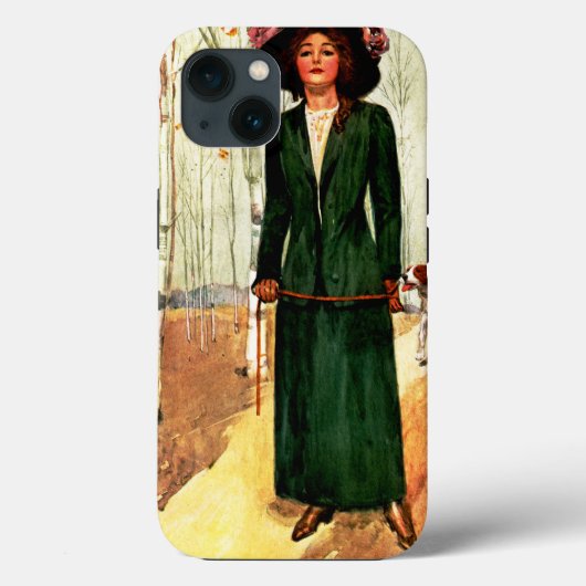 Modebuch-Modellzeichnung Case-Mate iPhone Hülle (Rückseite)