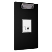 Modedesign Black Klemmbrett (Rechts)