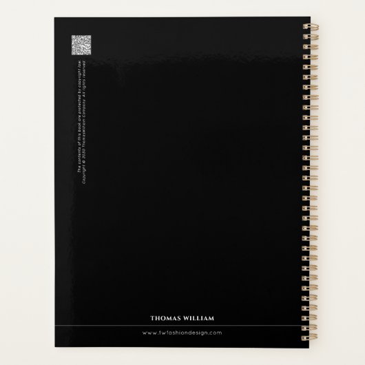 Modedesign Black Planer (Rückseite)