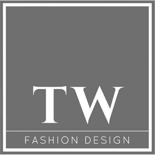 Modedesign grau aufkleber (Vorderseite)