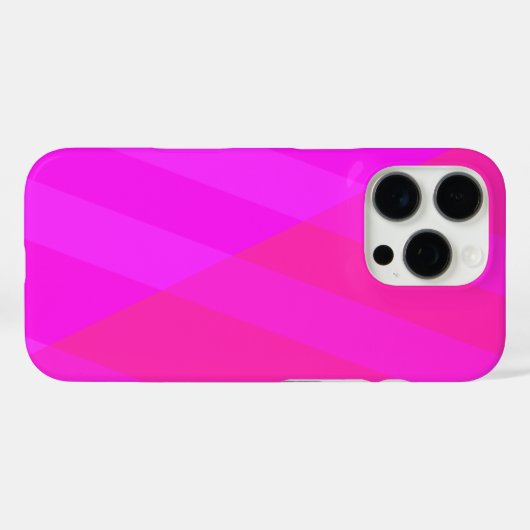 Modedesign in rosa Case-Mate iPhone hülle (Rückseite (Horizontal))