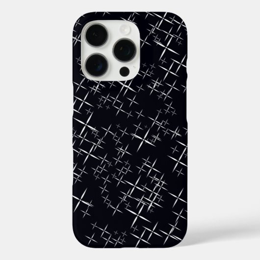 Modedesign in Schwarz und Weiß Case-Mate iPhone Hülle (Rückseite)