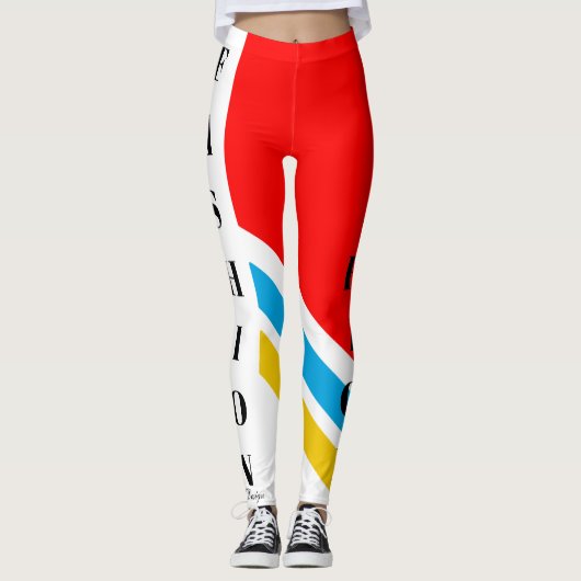 Modedesign Leggings (Vorderseite)