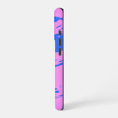 Modedesign mit Muster iPhone Hülle (Linke Seite)