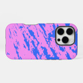 Modedesign mit Muster iPhone Hülle (Rückseite (Horizontal))