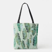Modedesign mit tropischen Bananen-Pflanze Tasche (Rückseite)