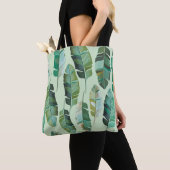 Modedesign mit tropischen Bananen-Pflanze Tasche (Von Nahem)