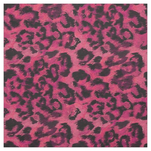 Modedesign, rosa und schwarz, gepunktet, Leopard Stoff (Muster)