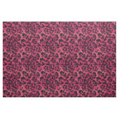Modedesign, rosa und schwarz, gepunktet, Leopard Stoff (Fat Quarter (45,7 x 55,9 cm))