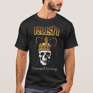 Modedesign-Skizze Rush Bandrush Musicrush Band T-Shirt