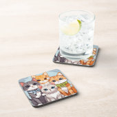 Modedesigner Getränkeuntersetzer (Rechte Seite)