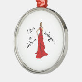 Modedesigner Ornament Aus Metall (Links)