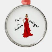 Modedesigner Ornament Aus Metall (Vorne)