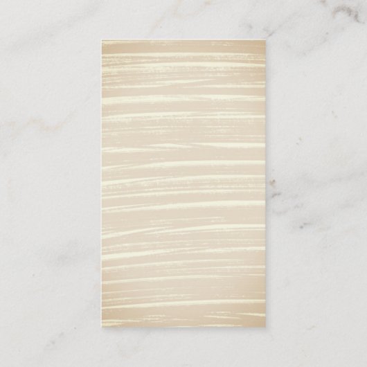 Modedesigner Visitenkarte (Rückseite)