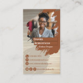 Modedesigner Visitenkarte (Vorderseite)