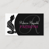 Modedesigner Visitenkarte (Vorderseite)