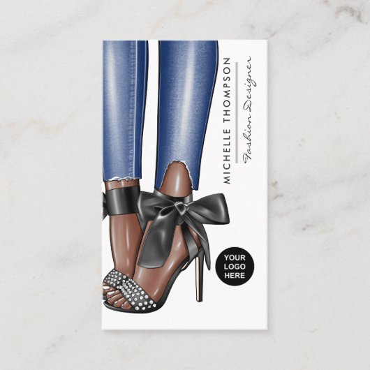 Modedesigner Visitenkarte (Vorderseite)