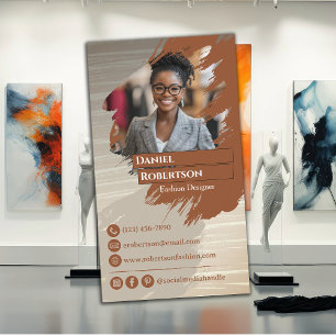 Modedesigner Visitenkarte