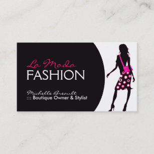 Modedesigner-Visitenkarte Visitenkarte