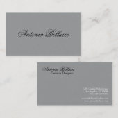 Modedesigner - Visitenkarten Visitenkarte (Vorne/Hinten)