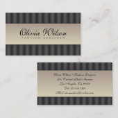 Modedesigner - Visitenkarten Visitenkarte (Vorne/Hinten)