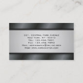 Modedesigner - Visitenkarten Visitenkarte (Rückseite)