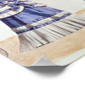 Modedesigns für Frauen aus den 1860er Jahren Poster (Ecke)