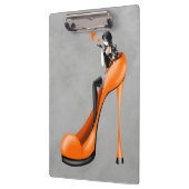 Modediva in Stiletto Orange Klemmbrett (Links)